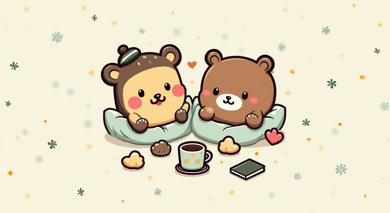 포근 동굴형 🐻 — 이불 속이 세상에서 가장 안전한 곳