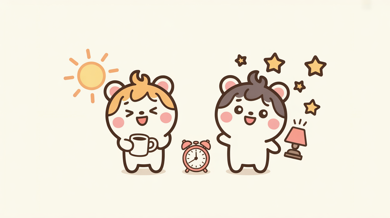 내 생체 리듬은 어떤 동물?