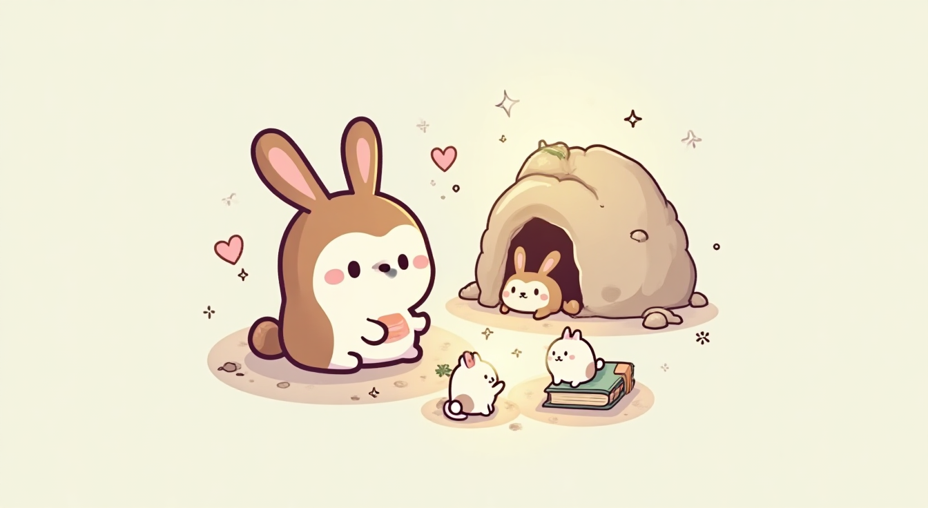 은신형 🕳️ — 혼자만의 동굴에서 회복하는 사람